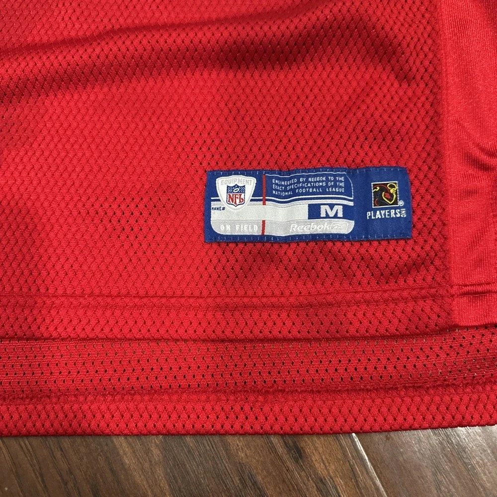 Priest Holmes 31 Kansas City Chiefs NFL Red Reebok Jersey Youth Large 10-12 used